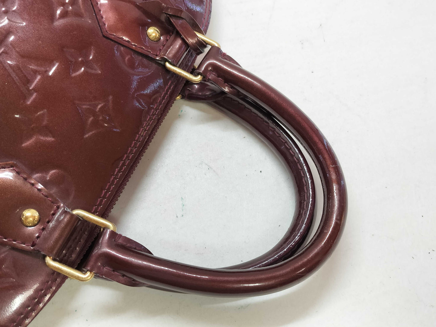 LOUIS VUITTON Vernis Louis Vuitton Enamel Hand Shoulder Bag Handbag