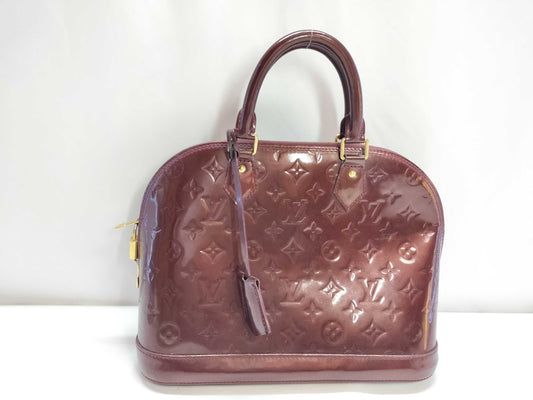LOUIS VUITTON Vernis Louis Vuitton Enamel Hand Shoulder Bag Handbag