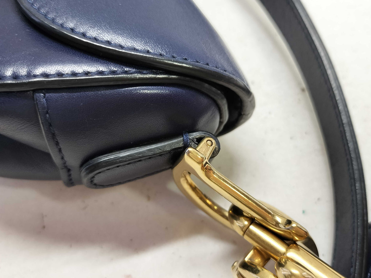 Dior Dior Oblique Saddle Bag Canvas Shoulder Bag
