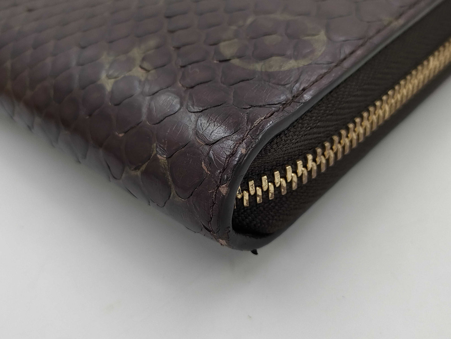 LOUIS VUITTON Python Wallet
