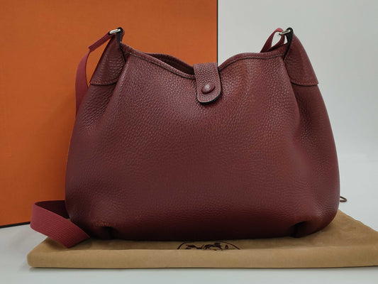 HERMES Rodeo de C engraved shoulder bag