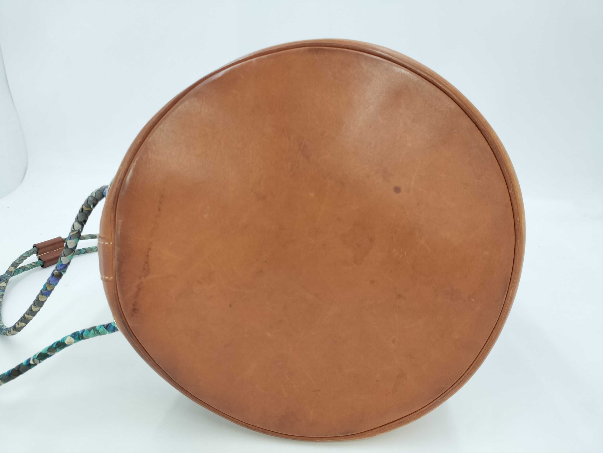 HERMES Socquar 22 □R engraved shoulder bag