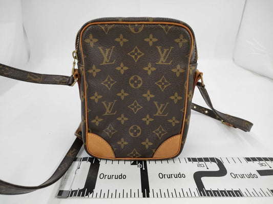LOUIS VUITTON Monogram Shoulder Bag Serial Number Unknown