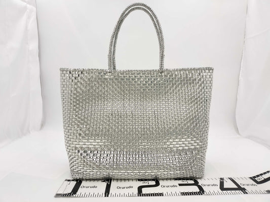ANTEPRIMA Tote Bag PVC Silver Tote Bag