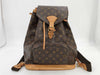 LOUIS VUITTON Monogram Montsouris BA0938 Backpack