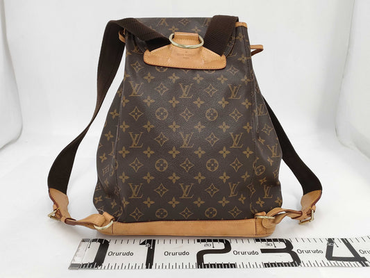 LOUIS VUITTON Monogram Montsouris BA0938 Backpack