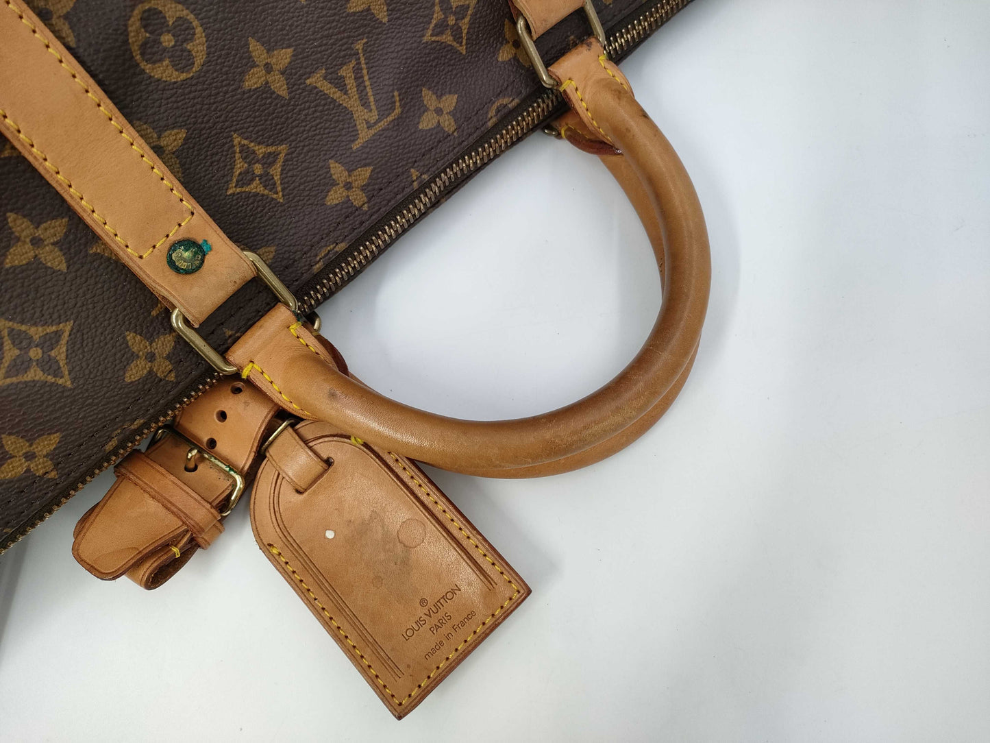 LOUIS VUITTON LOUIS VUITTON Louis Vuitton Monogram Keepall 60 VI19*2 Handbag