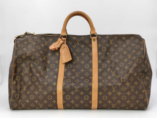 LOUIS VUITTON LOUIS VUITTON Louis Vuitton Monogram Keepall 60 VI19*2 Handbag