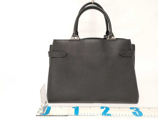 LOUIS VUITTON Lock Me Day Handbag Black Women's Handbag