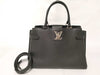 LOUIS VUITTON Lock Me Day Handbag Black Women's Handbag
