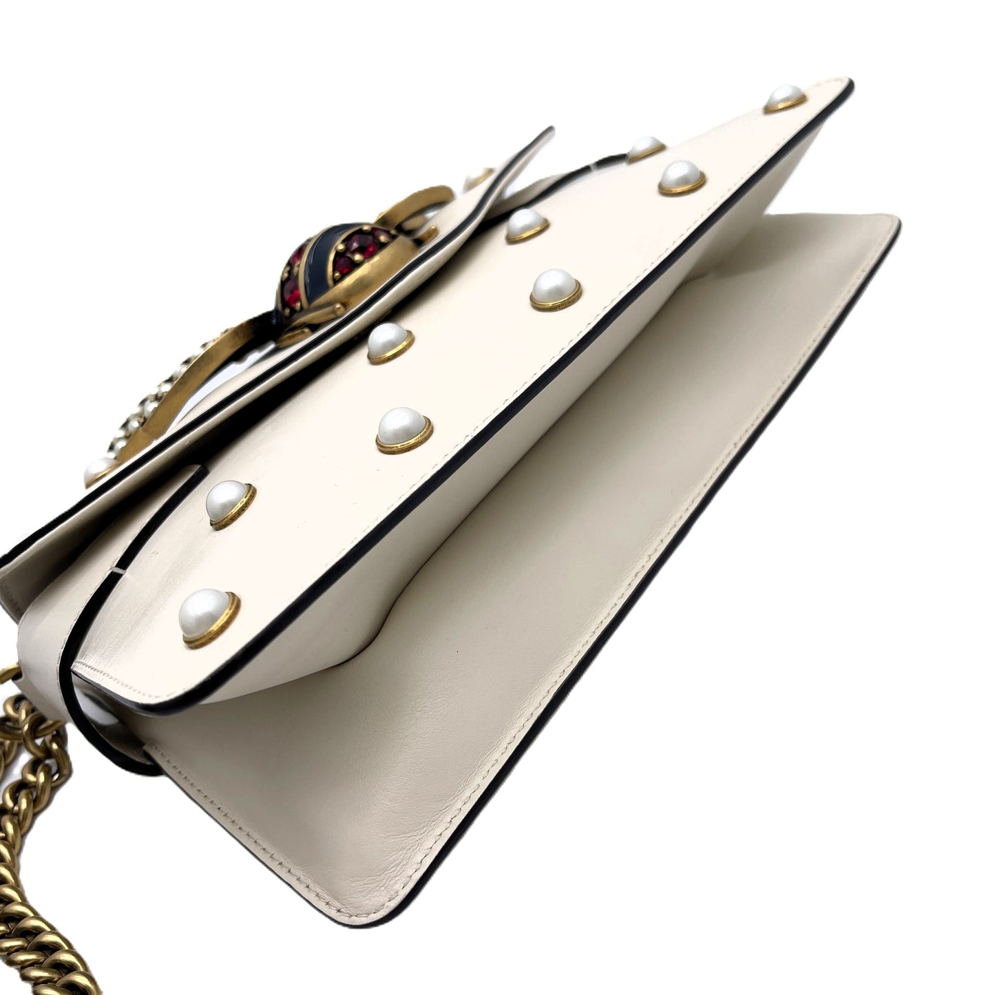 GUCCI Queen Margaret Pearl Shoulder Bag