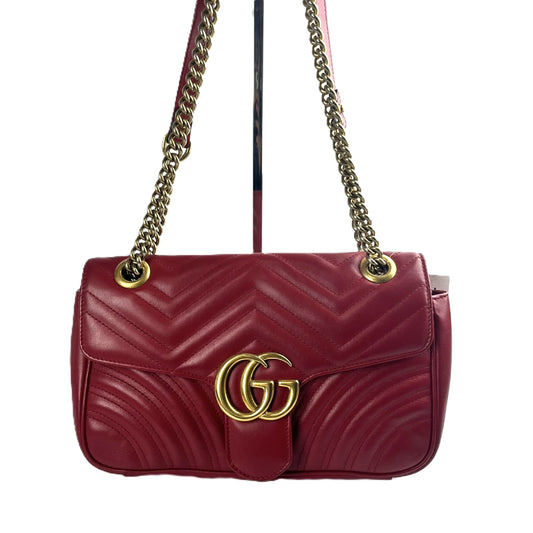 GUCCI Gucci Marmont Chain Shoulder Bag