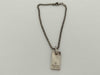 GUCCI GUCCI Gucci Logo Plate Silver 925 Ball Chain Keychain Strap Bracelet/Bangle