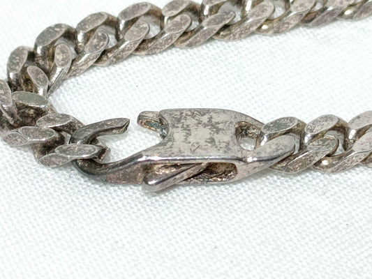 GUCCI GUCCI Gucci Chain Mesh Silver 925 Bracelet Bracelet Bangle