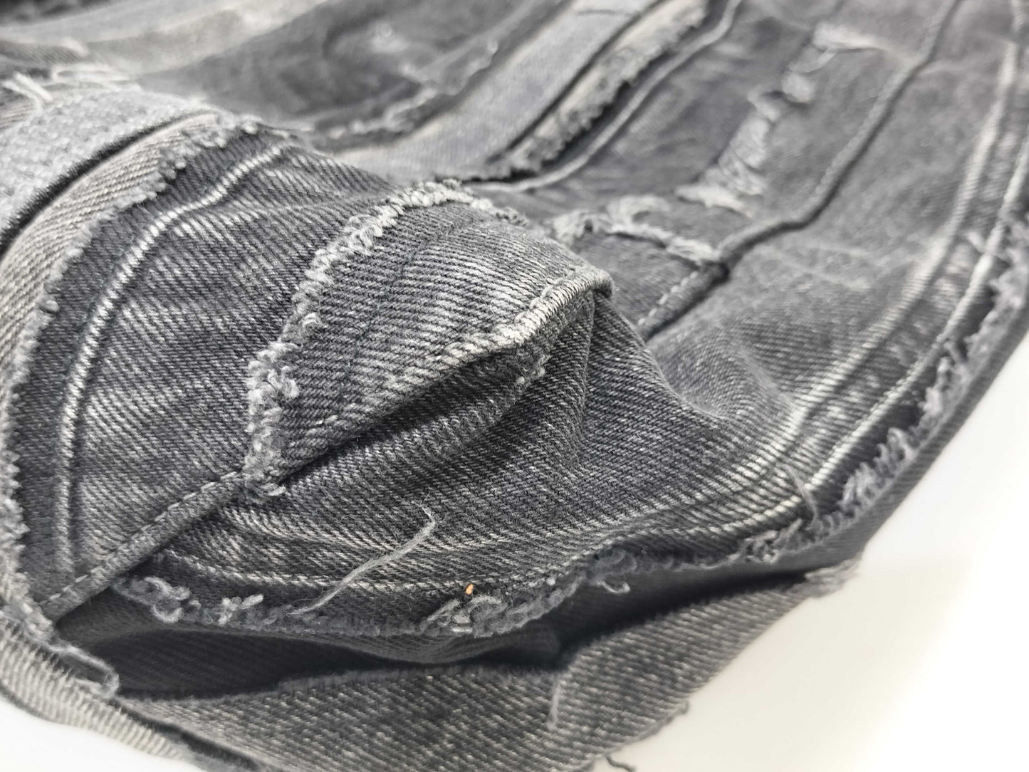 BALENCIAGA BALENCIAGA Denim Reconstruction Tote Bag 2-Way Tote Bag