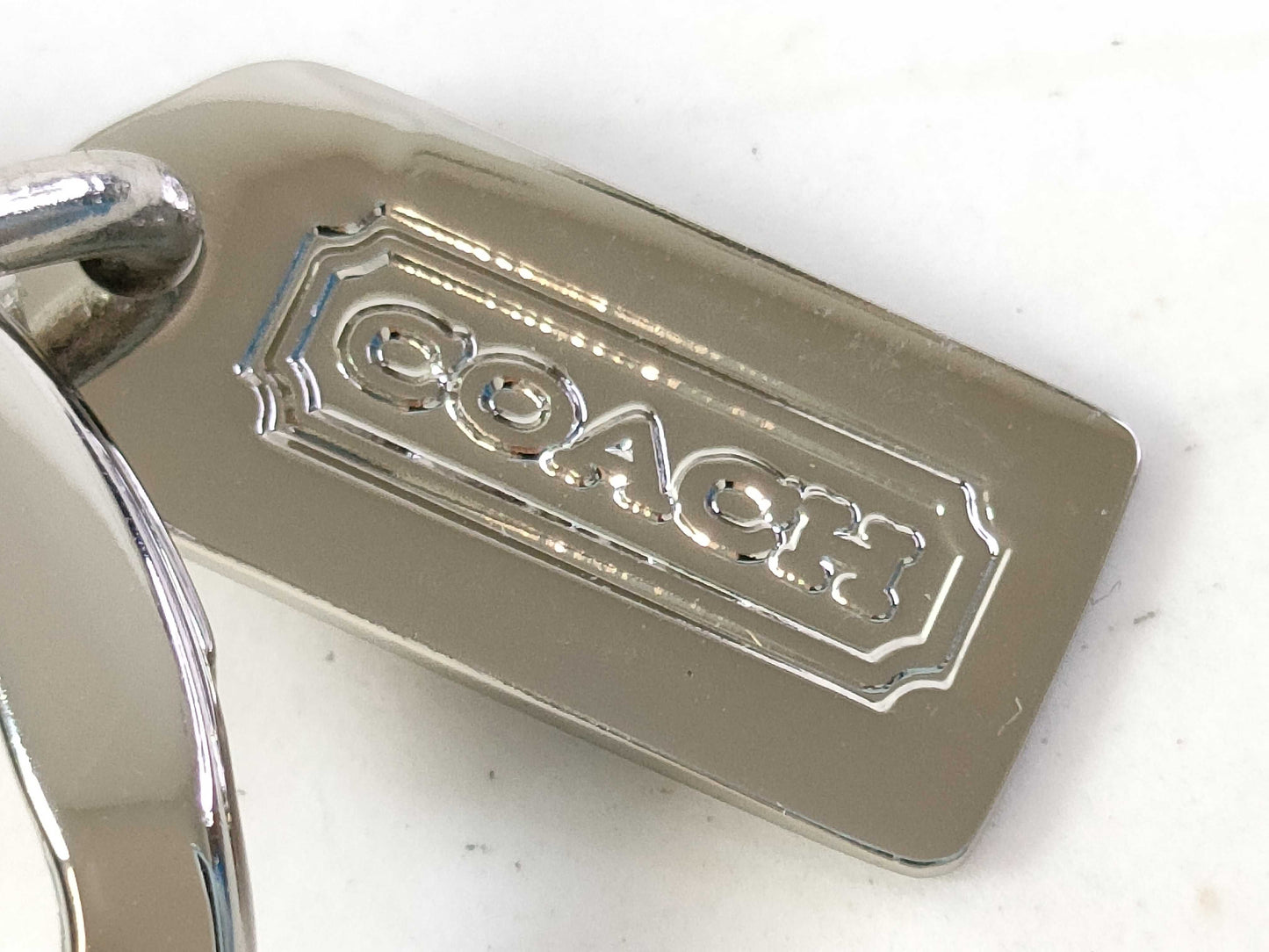 COACH 2 small items: card case, pass case, business card holder