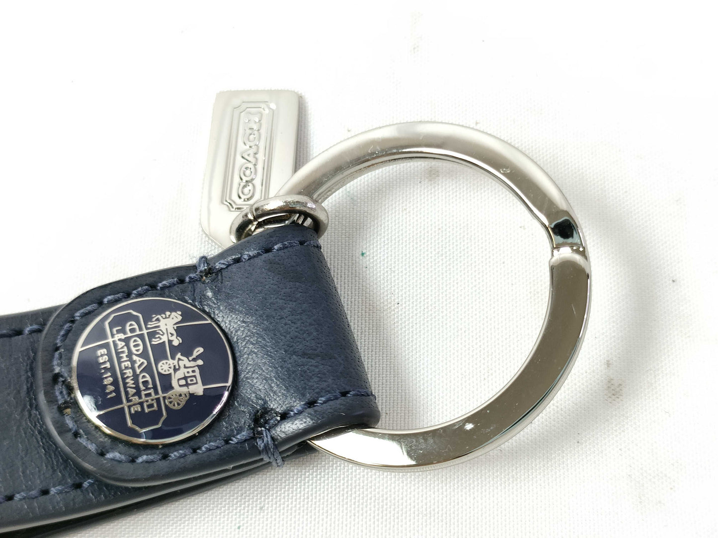 COACH 2 small items: card case, pass case, business card holder