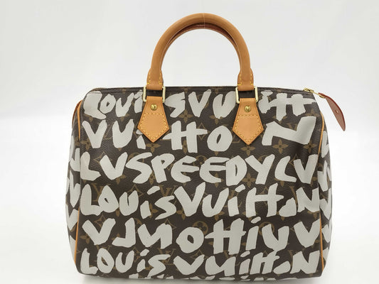 LOUIS VUITTON Graffiti Speedy Handbag