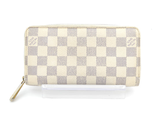 LOUIS VUITTON Damier Azur Zippy Wallet