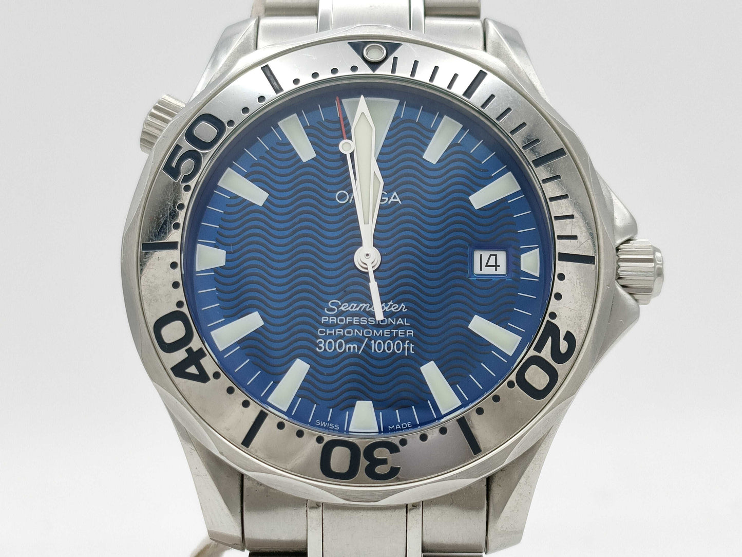 OMEGA 2255.80 80736423 Automatic Blue Dial Men's Watch