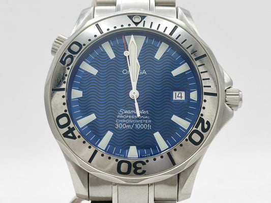 OMEGA 2255.80 80736423 Automatic Blue Dial Men's Watch