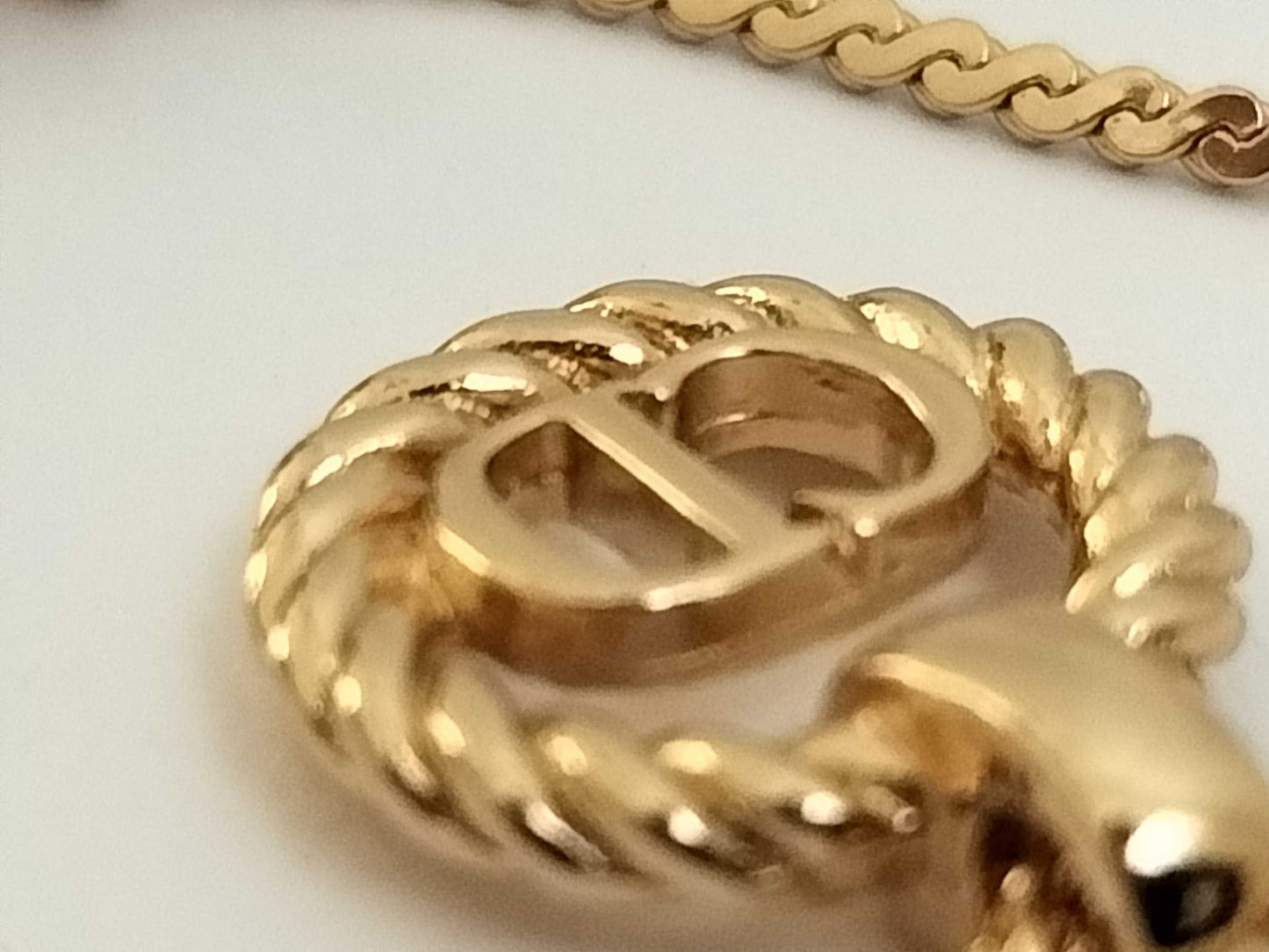 Dior brand necklace