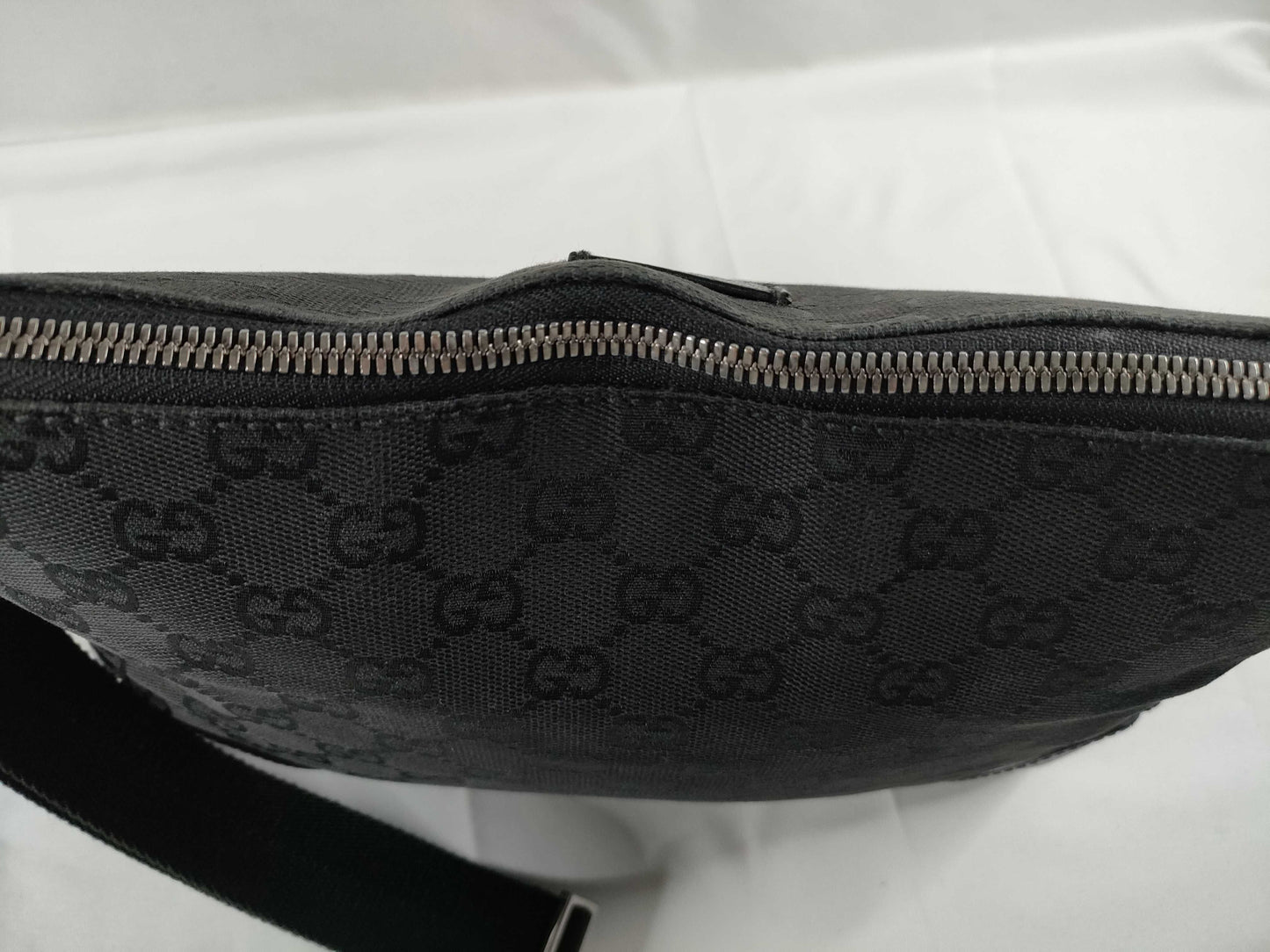 GUCCI GG Canvas Shoulder Bag, Black, 114273/001998, W27cm, Shoulder Bag
