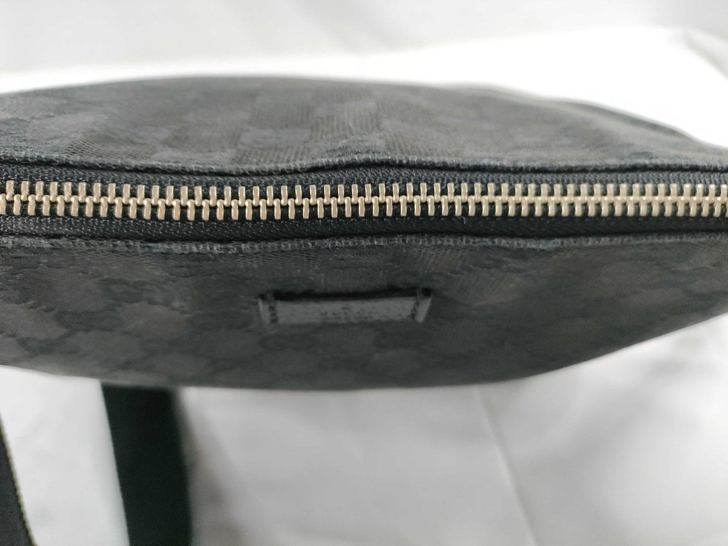 GUCCI GG Canvas Shoulder Bag, Black, 114273, W28cm, Shoulder Bag