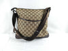 GUCCI GG Canvas Shoulder Bag, Brown/Beige, 145857, W30cm, Shoulder Bag