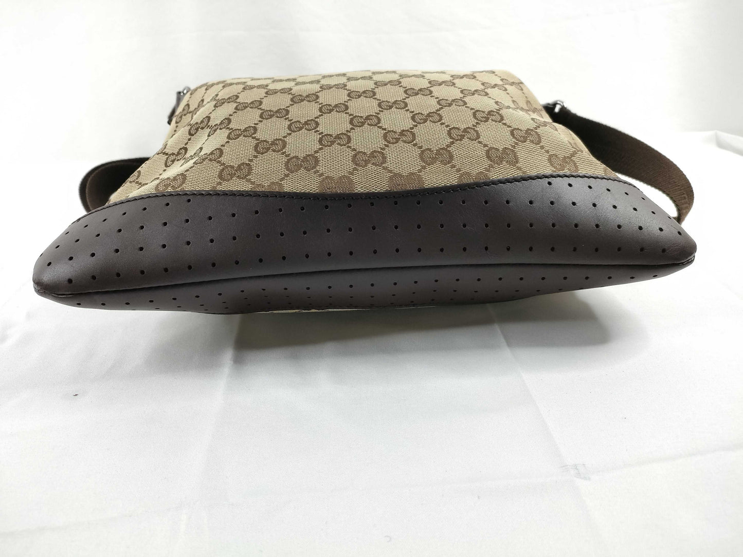 GUCCI GG Canvas Shoulder Bag, Brown/Beige, 145857, W30cm, Shoulder Bag