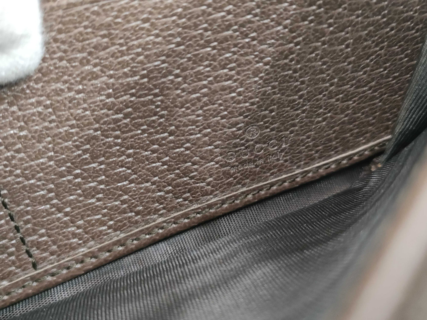 GUCCI GG Canvas Long Wallet