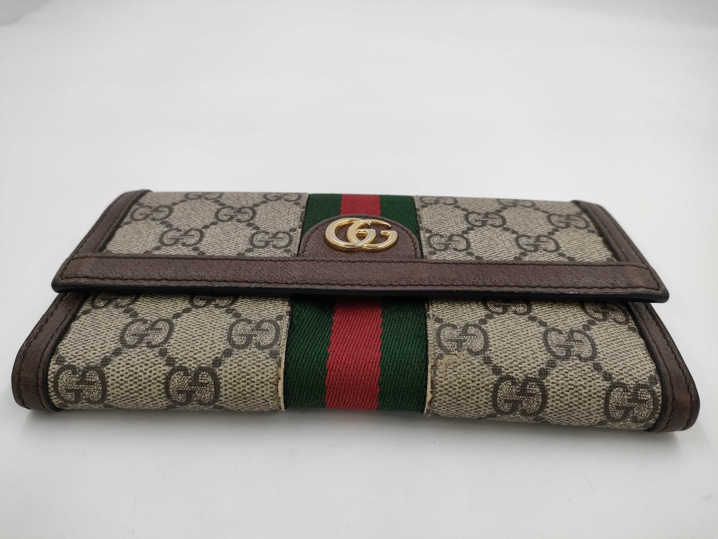 GUCCI GG Canvas Long Wallet