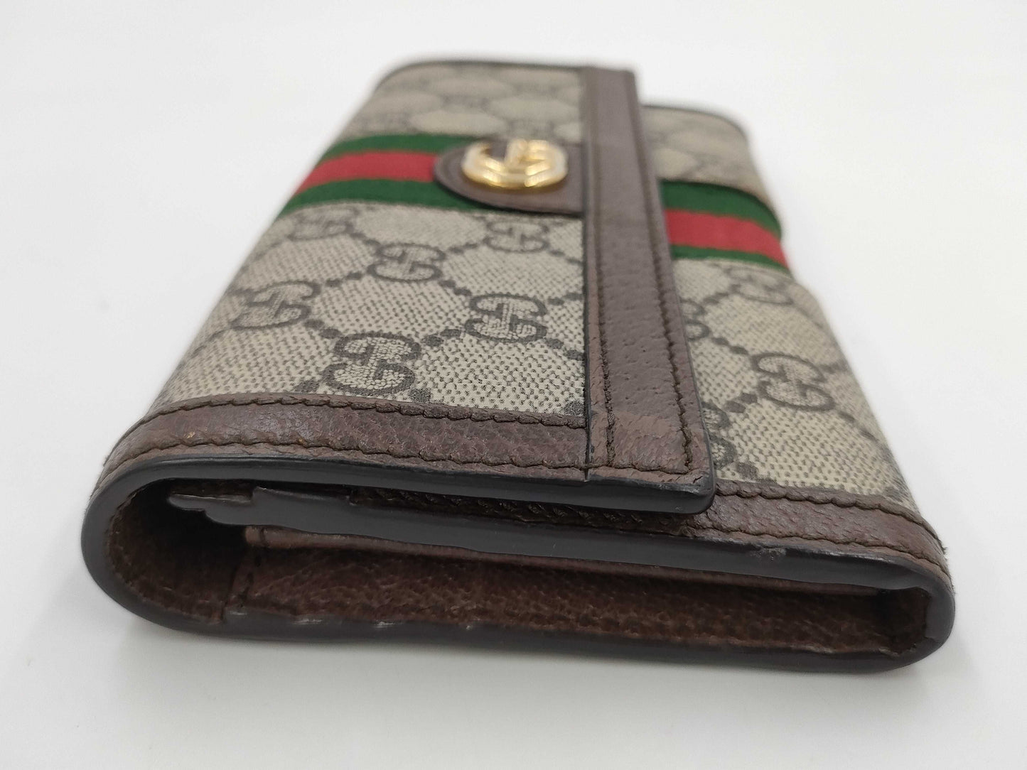GUCCI GG Canvas Long Wallet