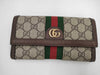 GUCCI GG Canvas Long Wallet
