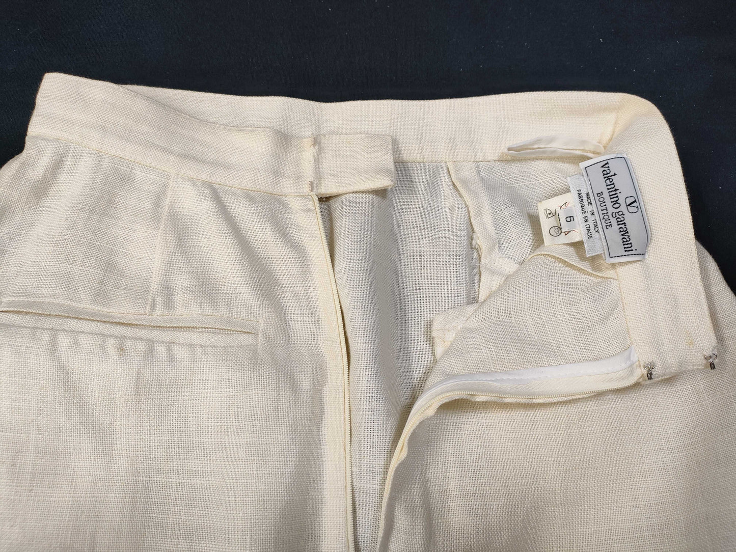 VALENTINO White Skirt
