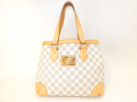 LOUIS VUITTON Azur Hampstead Tote Handbag