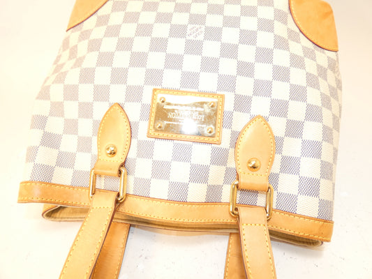 LOUIS VUITTON Azur Hampstead Tote Handbag