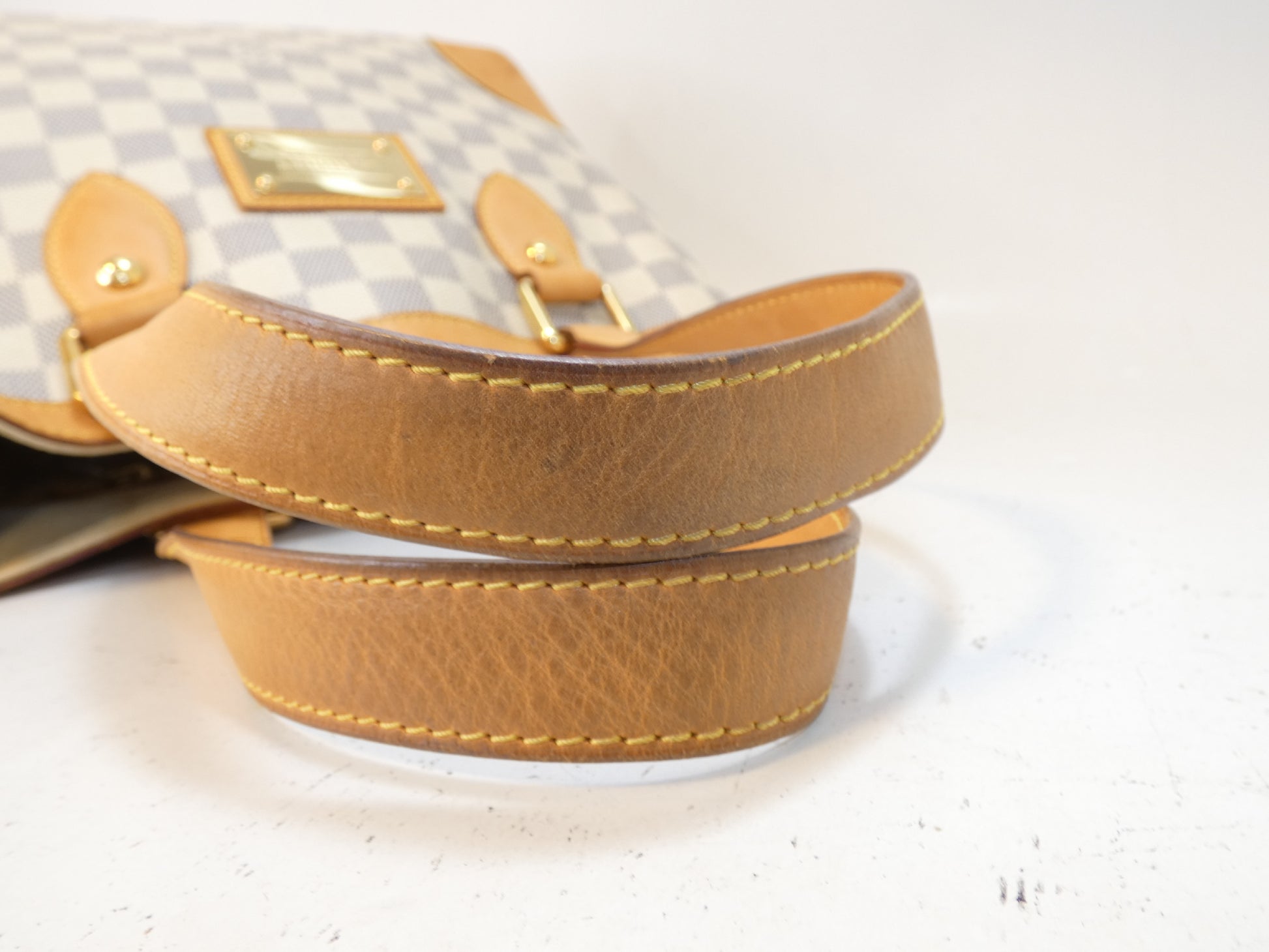LOUIS VUITTON Azur Hampstead Tote Handbag