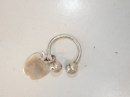 Tiffany & Co. Return to Tiffany Apple 925 Key Ring Key Case Key Holder