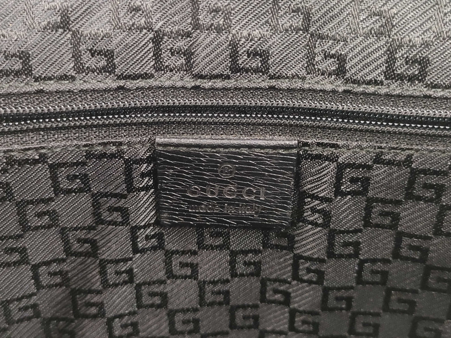 GUCCI GUCCI Gucci Jackie Bag Bamboo Kandinsky Leather Handbag