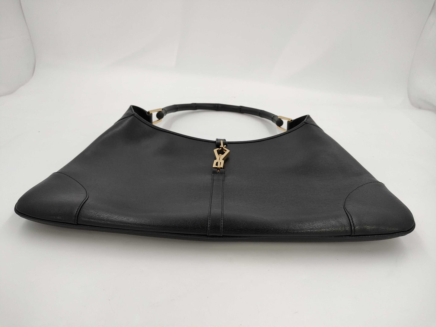 GUCCI GUCCI Gucci Jackie Bag Bamboo Kandinsky Leather Handbag