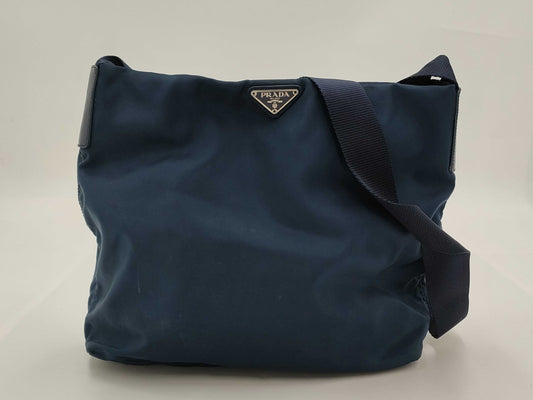 PRADA PRADA Prada Triangle Logo Shoulder Bag