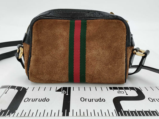 GUCCI Ophidia GG Marmont Sherry Line Shoulder Bag
