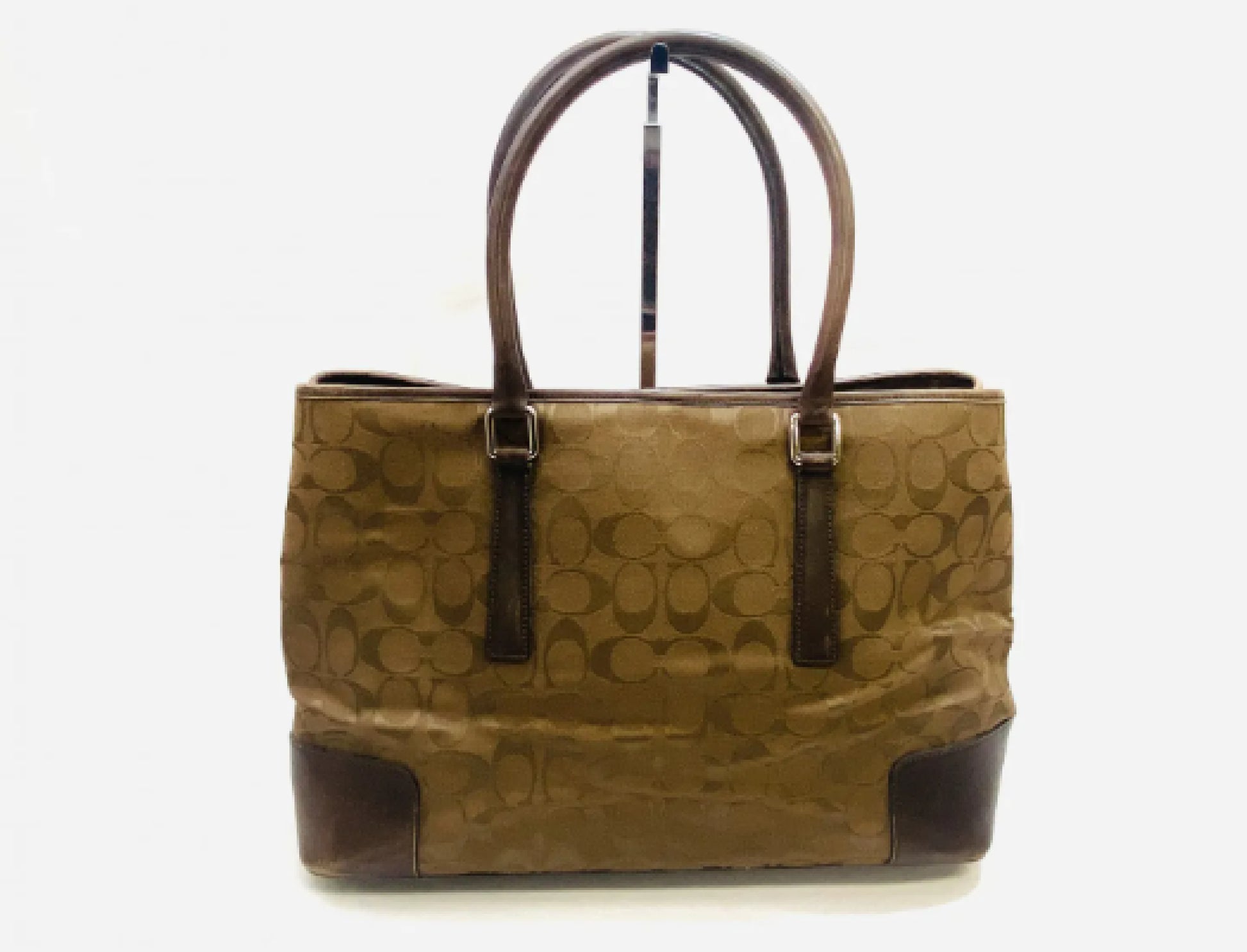 COACH Signature H1J-6089 Brown Tote Bag