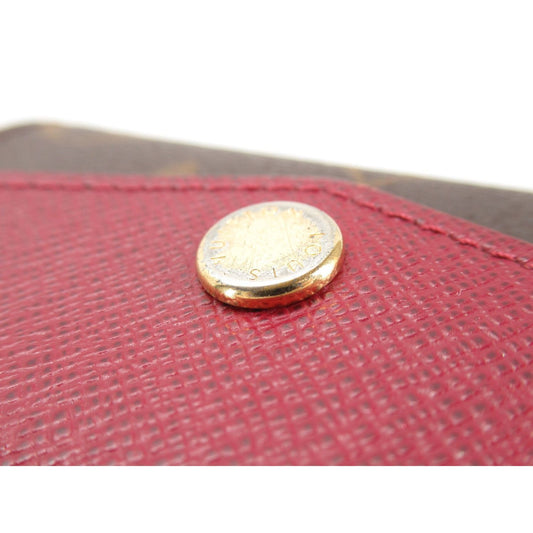 LOUIS VUITTON Louis Vuitton Monogram M61273 Card Case, Pass Case, Business Card Case, Coin Case