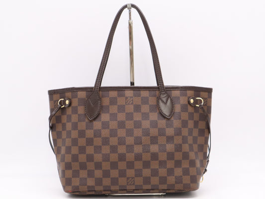 LOUIS VUITTON Damier N41359 Damier Neverfull PM Tote Bag