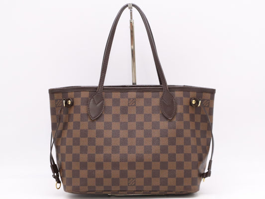 LOUIS VUITTON Damier N41359 Damier Neverfull PM Tote Bag