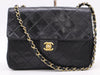 CHANEL Matelasse Mini Matelasse 20 Lambskin Single Flap Single Chain Shoulder Bag