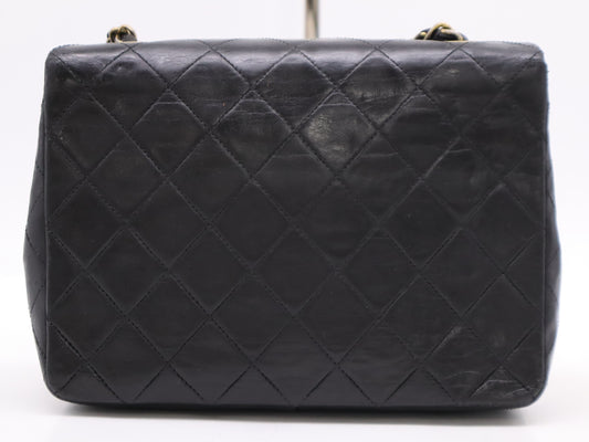 CHANEL Matelasse Mini Matelasse 20 Lambskin Single Flap Single Chain Shoulder Bag