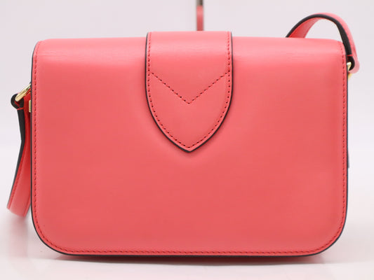 LOUIS VUITTON M55949 Leather Pont Neuf Dahlia Pink Shoulder Bag